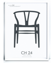NORSU BLACK HANS WAGNER CHAIR 24 (CUSTOM FRAME)
