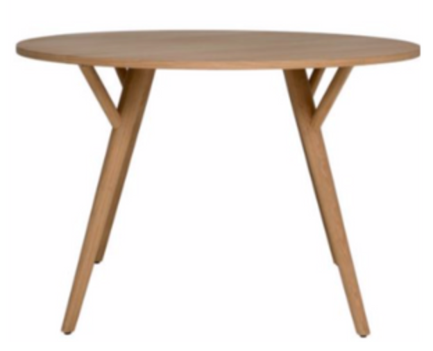SMALL BLONDE DINING TABLE 1.2m