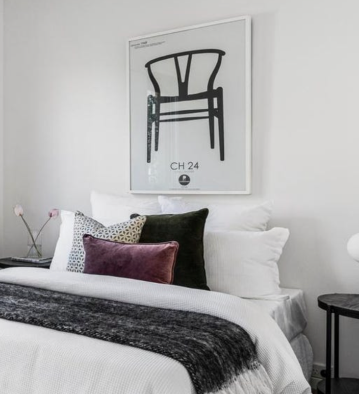 NORSU BLACK HANS WAGNER CHAIR 24 (CUSTOM FRAME)